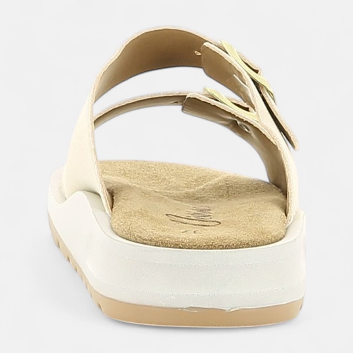 Mules Femme beige