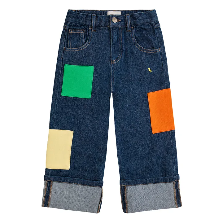 Bobo Choses Pantalon Denim Color Block | Bleu jean
