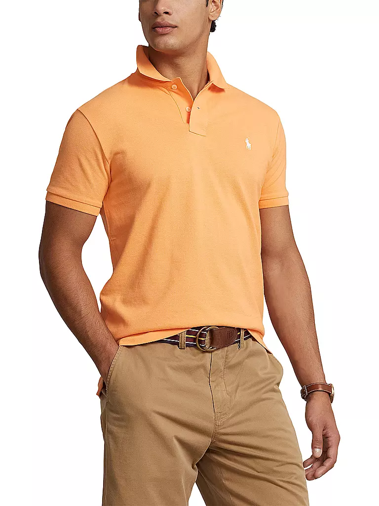 POLO RALPH LAUREN Poloshirt Custom Slim Fit orange