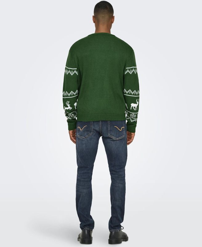 Vest - V-Hals - Lange Mouwen - Knoopsluiting - Regular Fit