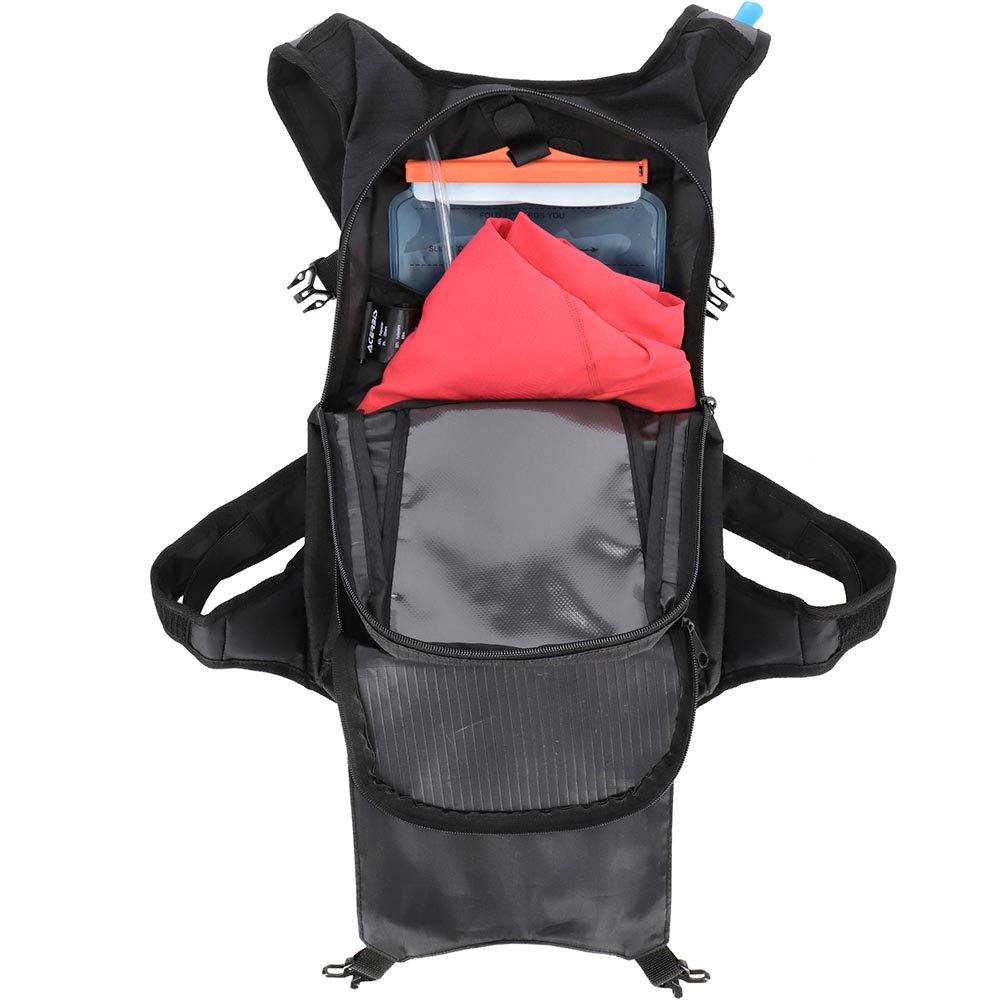 Acerbis - Poche à eau H2O Logo Noir / Gris / Jaune