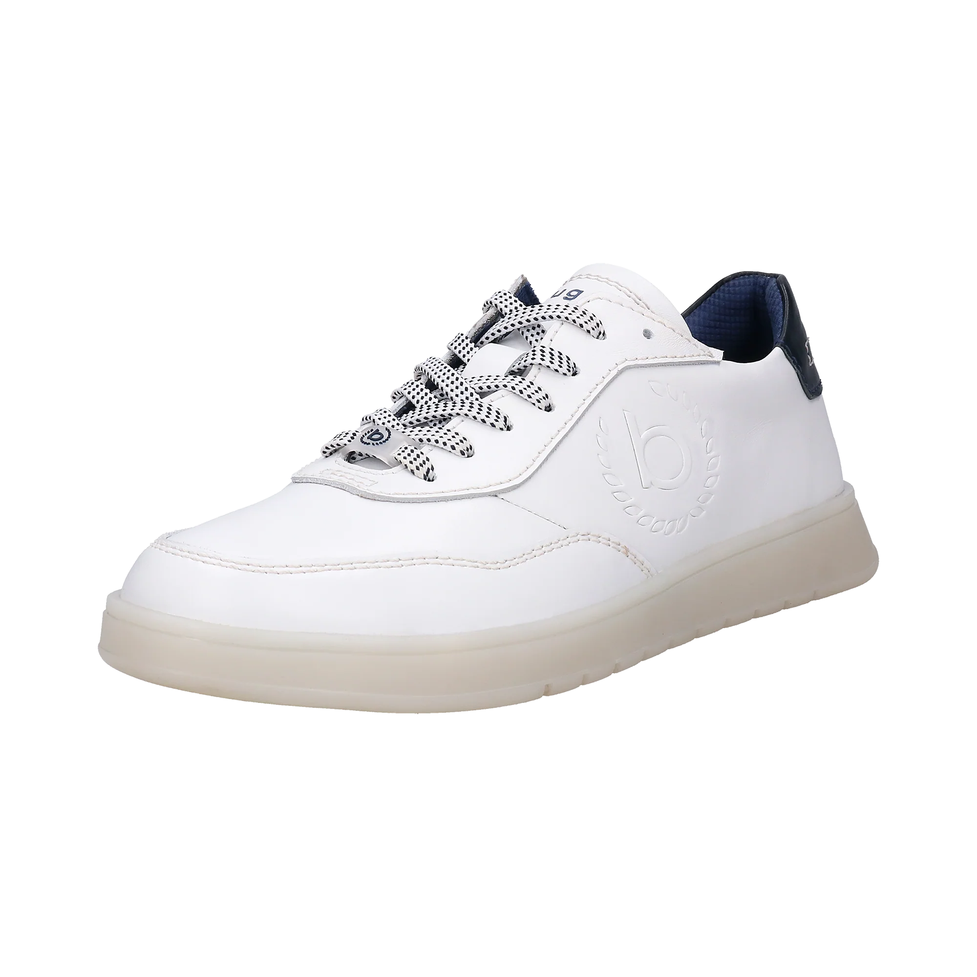 Leder Sneaker weiß