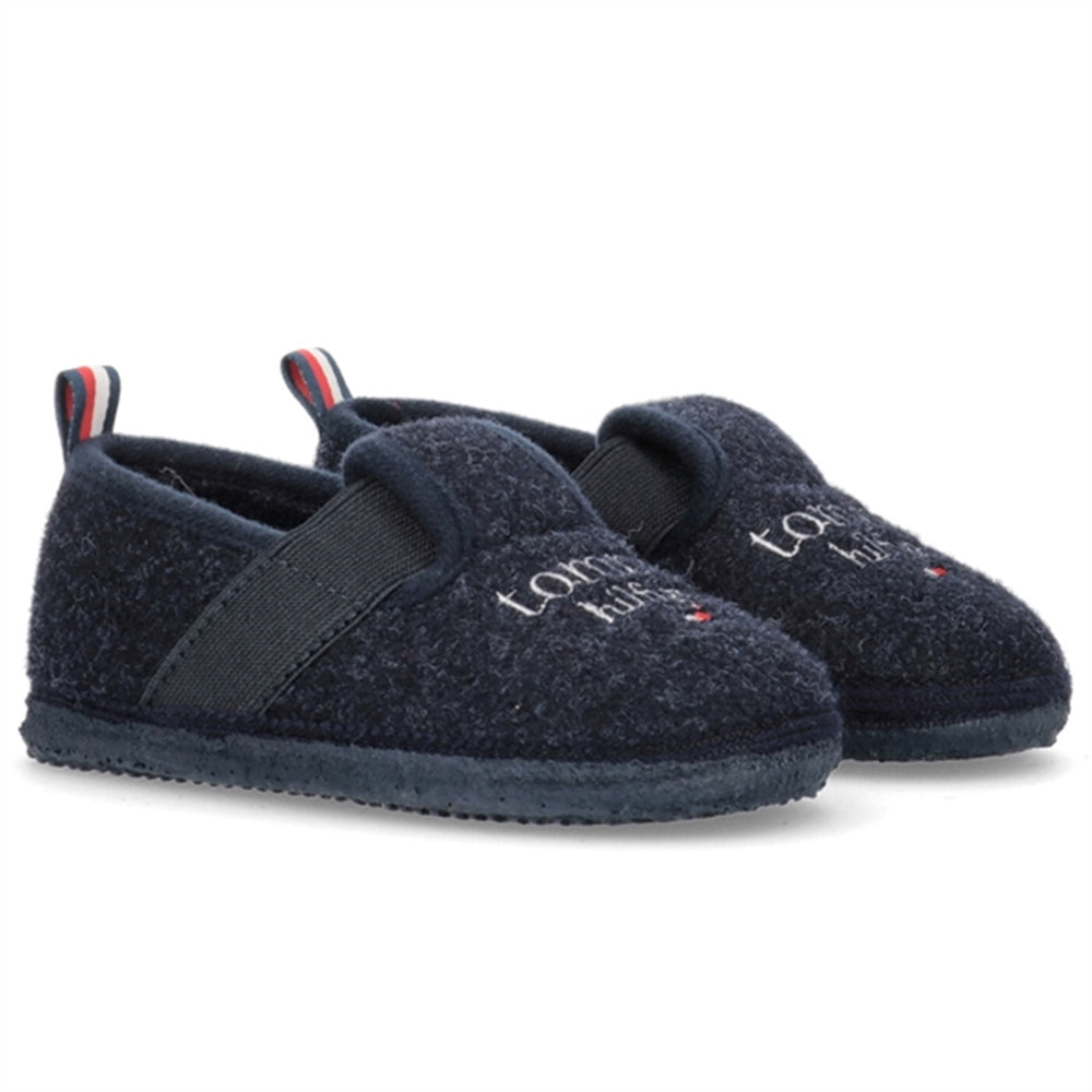 Indoor Slipper Blue - Tommy Hilfiger → Luksusbaby.dk