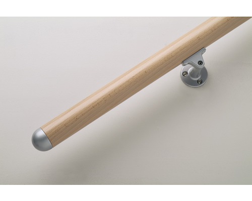 Pertura leuning, beukenhout, gelakt, L: 1500 mm, Ø 40 mm (8)