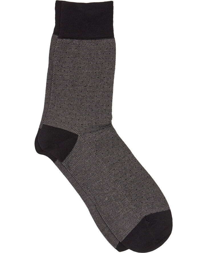 Topeco Topeco socks mercerized Grå/sort