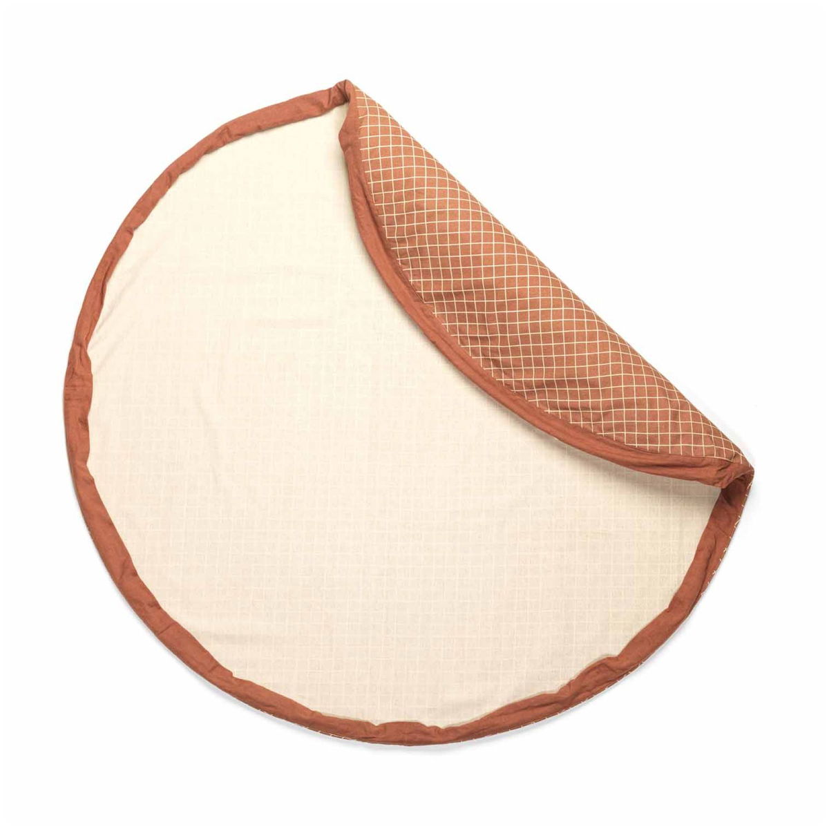 Play and GoPlay and Go   Organic Playbag Spielzeugtasche grid brown