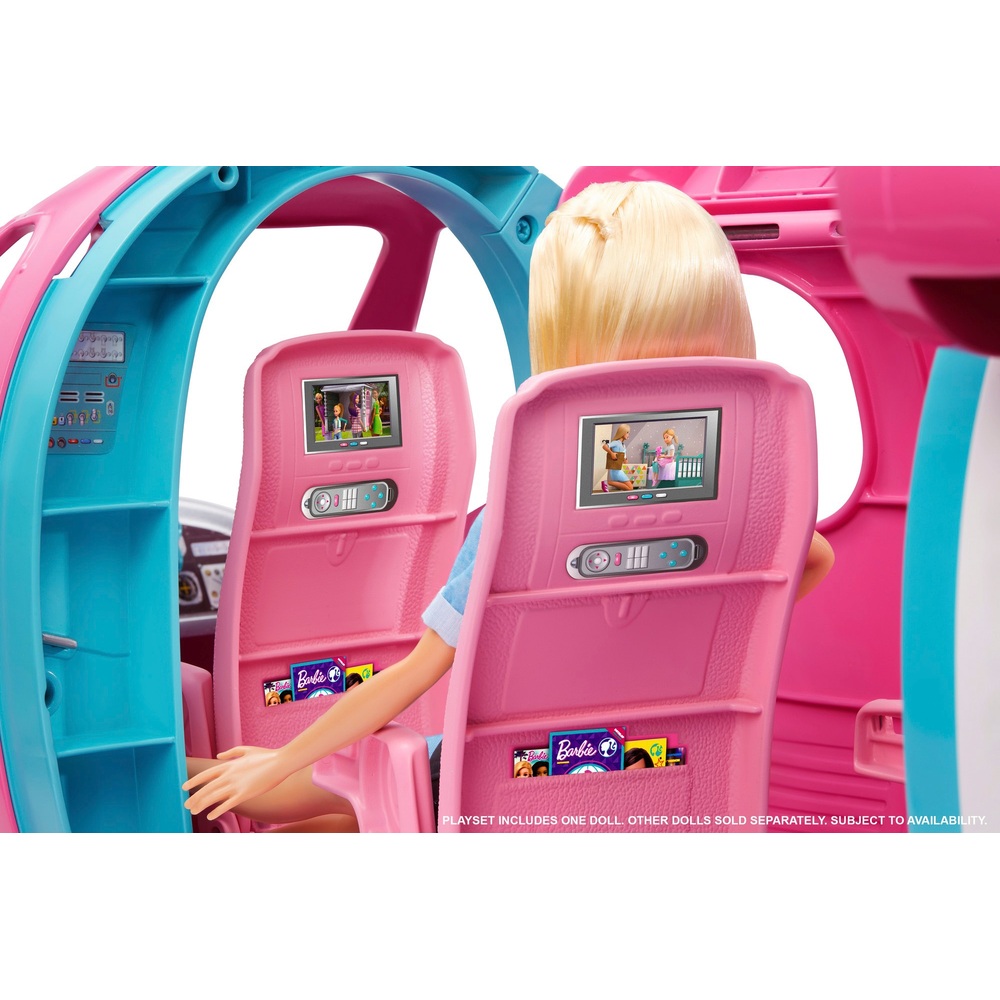 Barbie Traumflugzeug mit Pilotenpuppe
