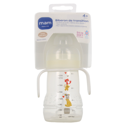 Biberon de transition MAM 4 mois et plus