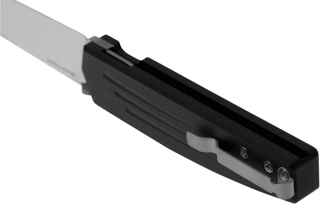 Mercury Logan Mini 9LGMEXSTALBK-C, Satin Elmax, Black Aluminium, zakmes, Moreno Franzin design
