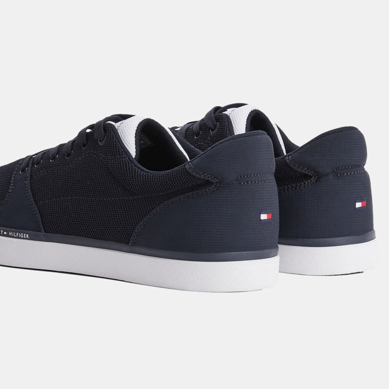 Tommy Hilfiger Baskets Core Mix Mesh Vulc bleu marine
