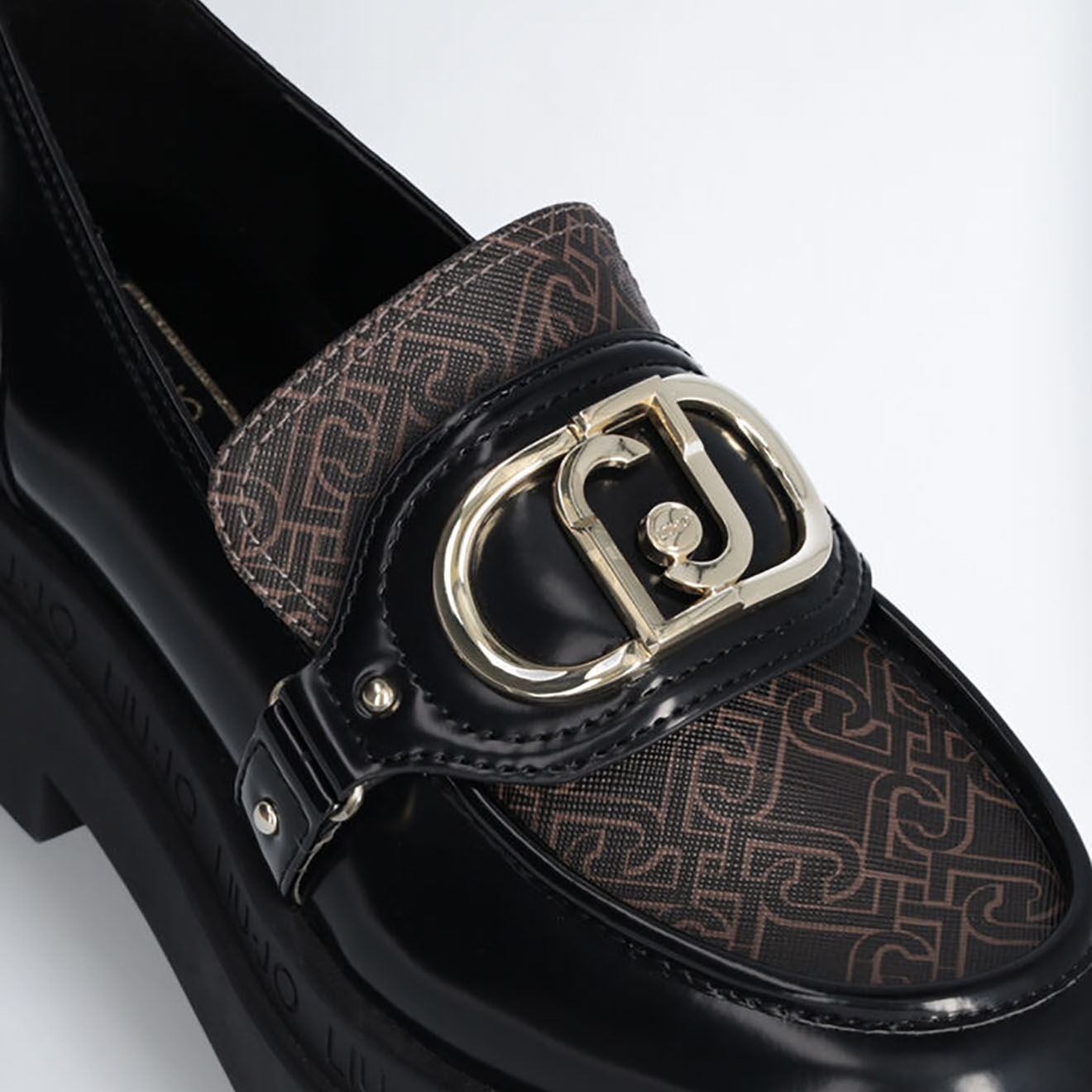 Liu-Jo Mocassins Love marron/noir