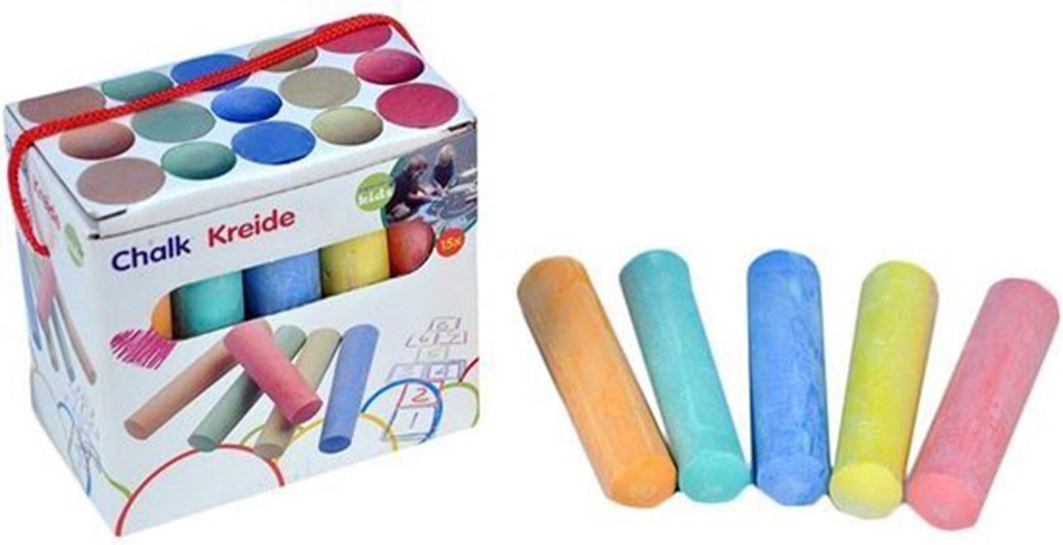 Topwrite Kids Stoepkrijt 15-delig 3+