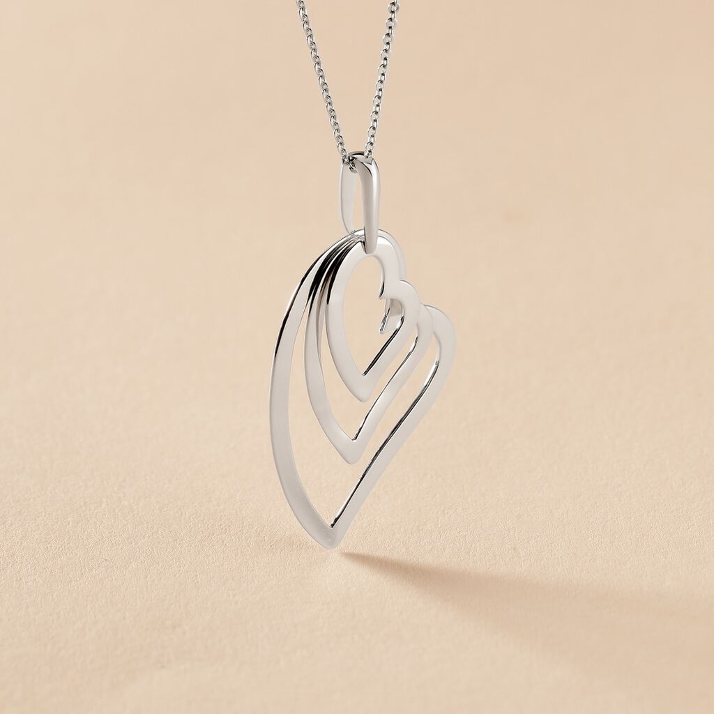 Collier Sinnila Argent Blanc
