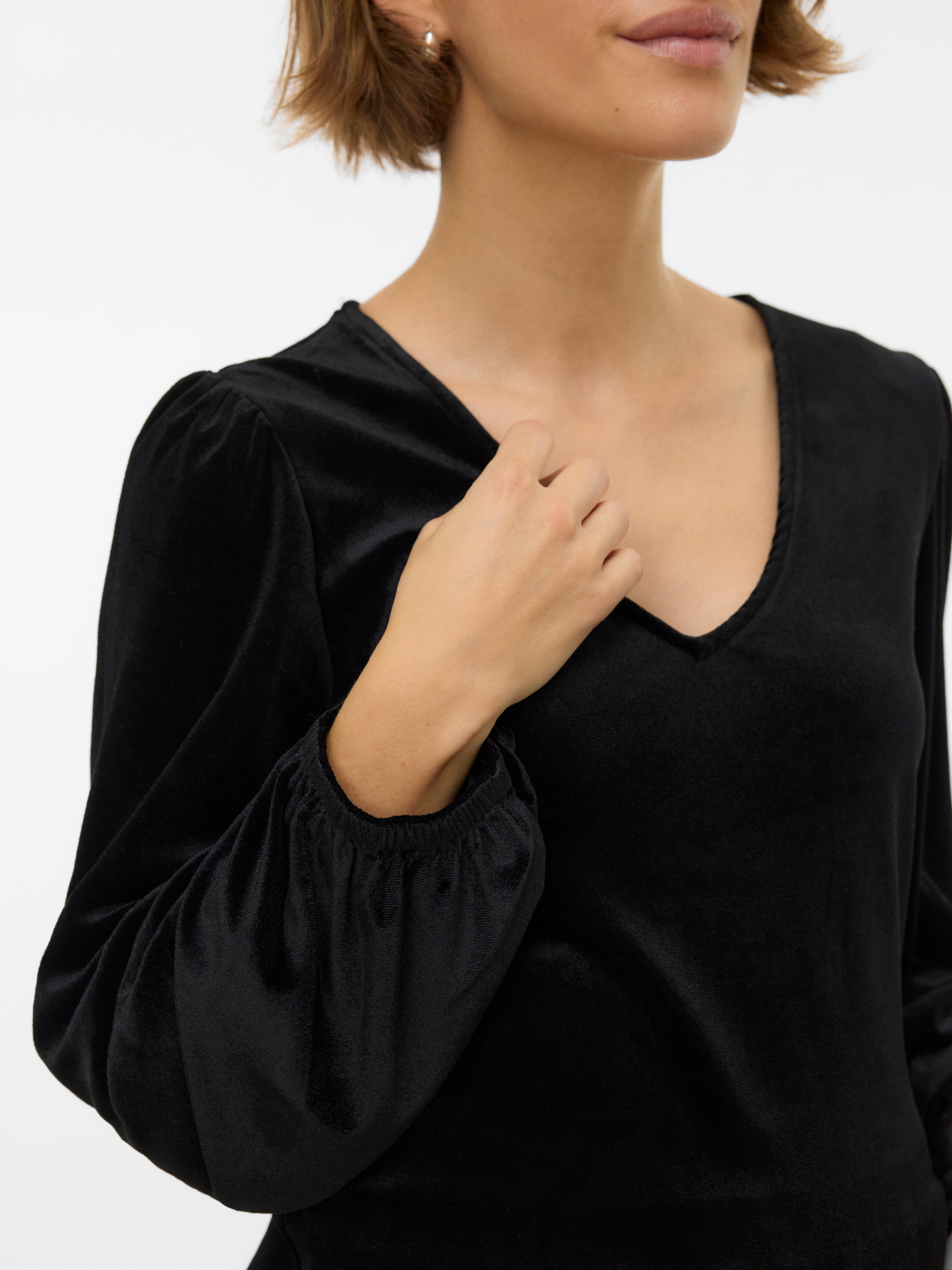 Regular fit O-hals Top