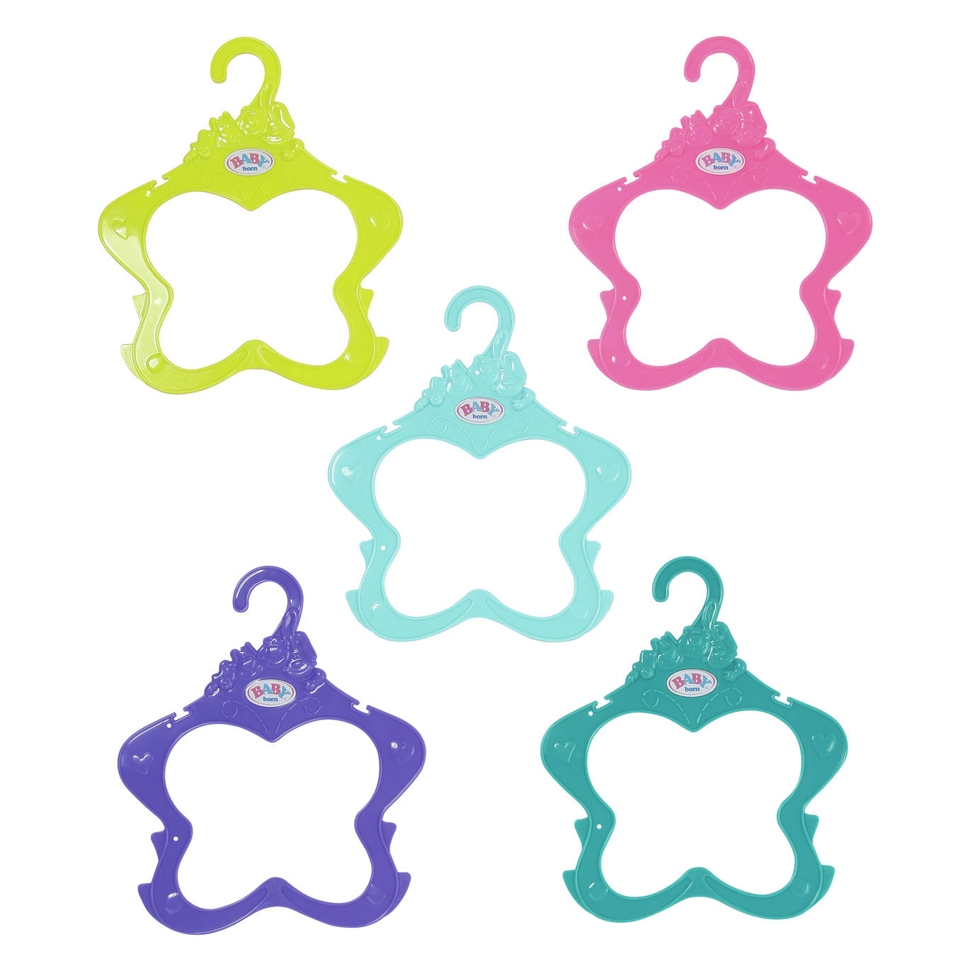BABY born Kledinghangers 5pack, 43cm