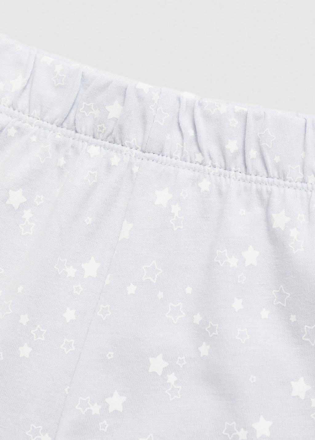Mango Kids pyjama lichtblauw/offwhite