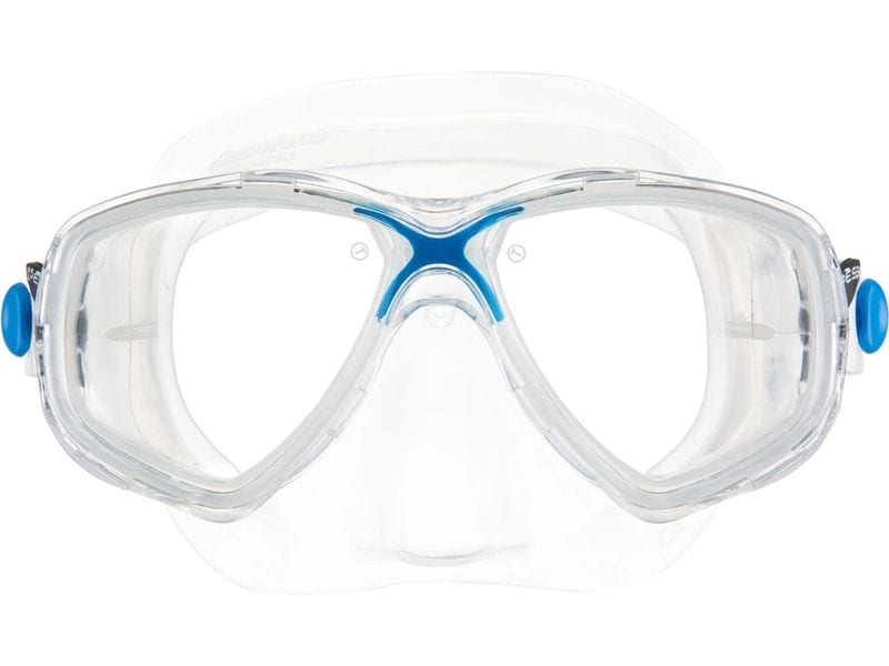 CRESSI Tauchmaske Marea Klar/Blau Schwimmbrille für Erwachsene