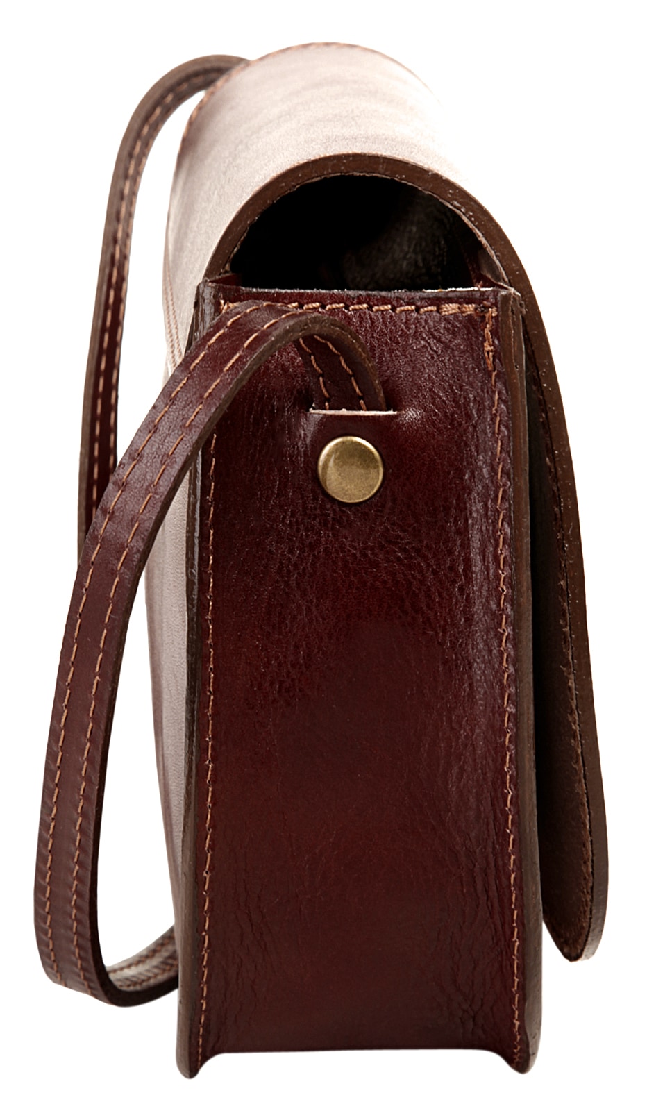 Piké Umhängetasche echt Leder, Made in Italy