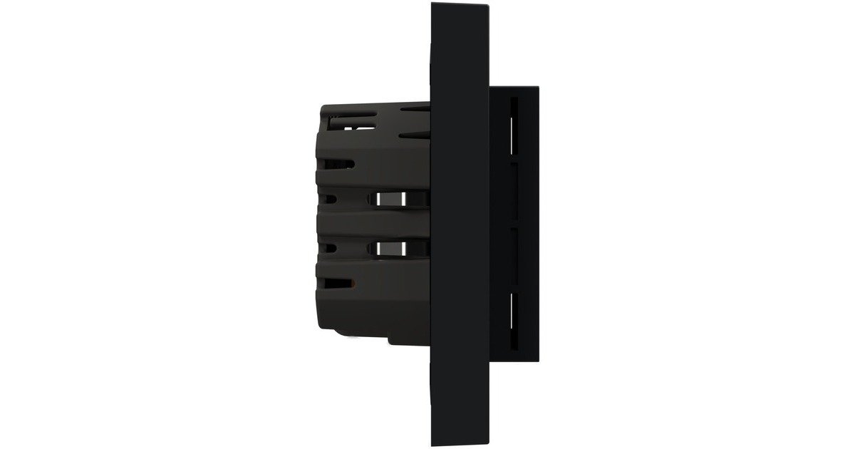 heat itZ-TRM6 thermostaat  (Zwart, 3600W, 16A, Z-Wave+)