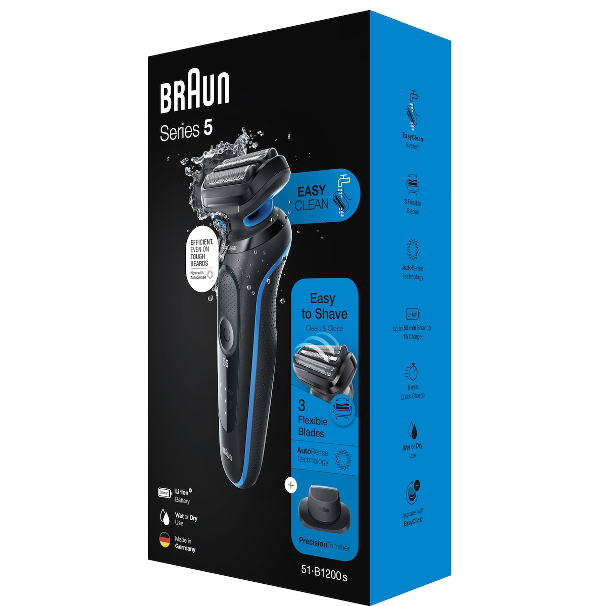 Braun Series 5 barbermaskin 51-B1200s
