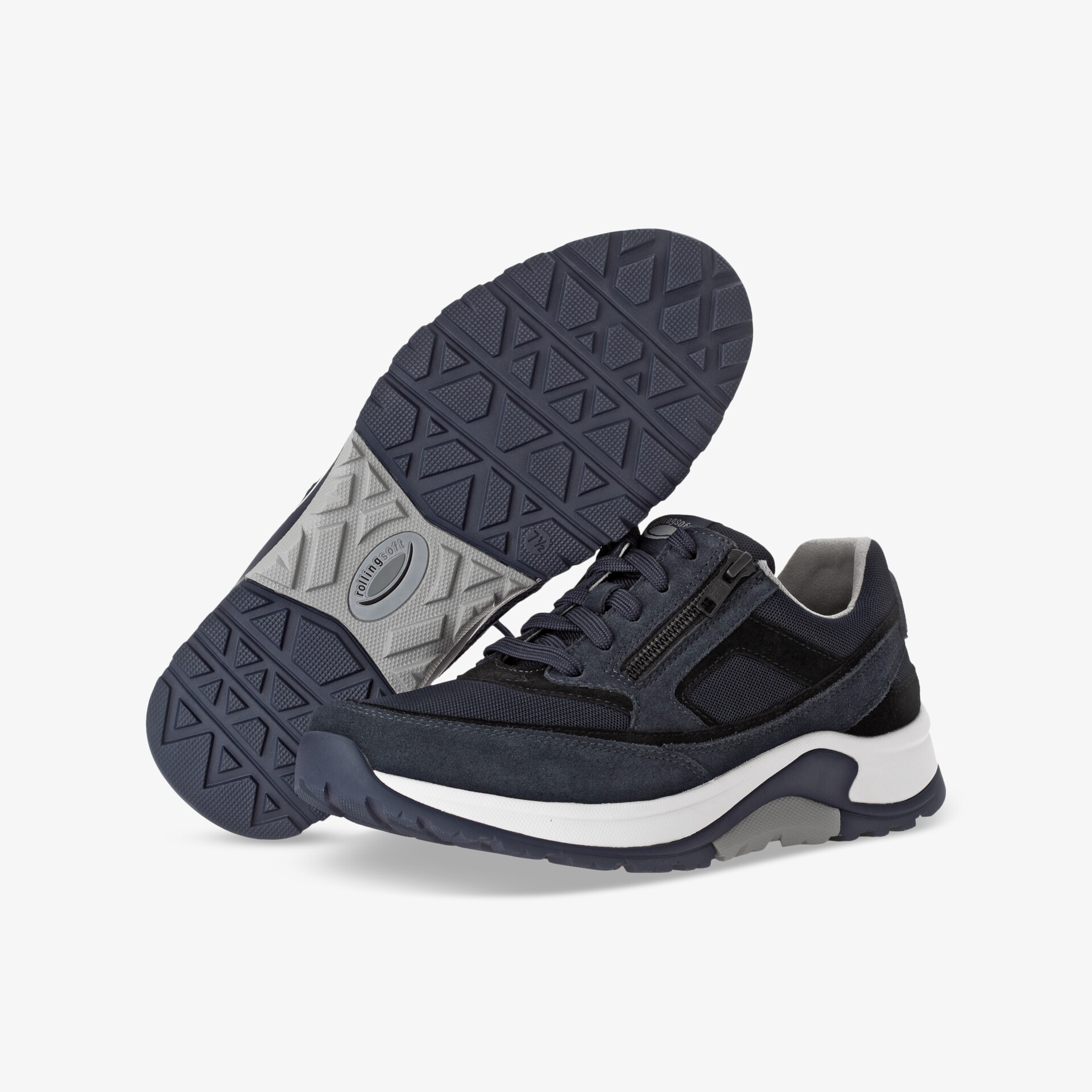Rolling Soft Herren Schnürer blau