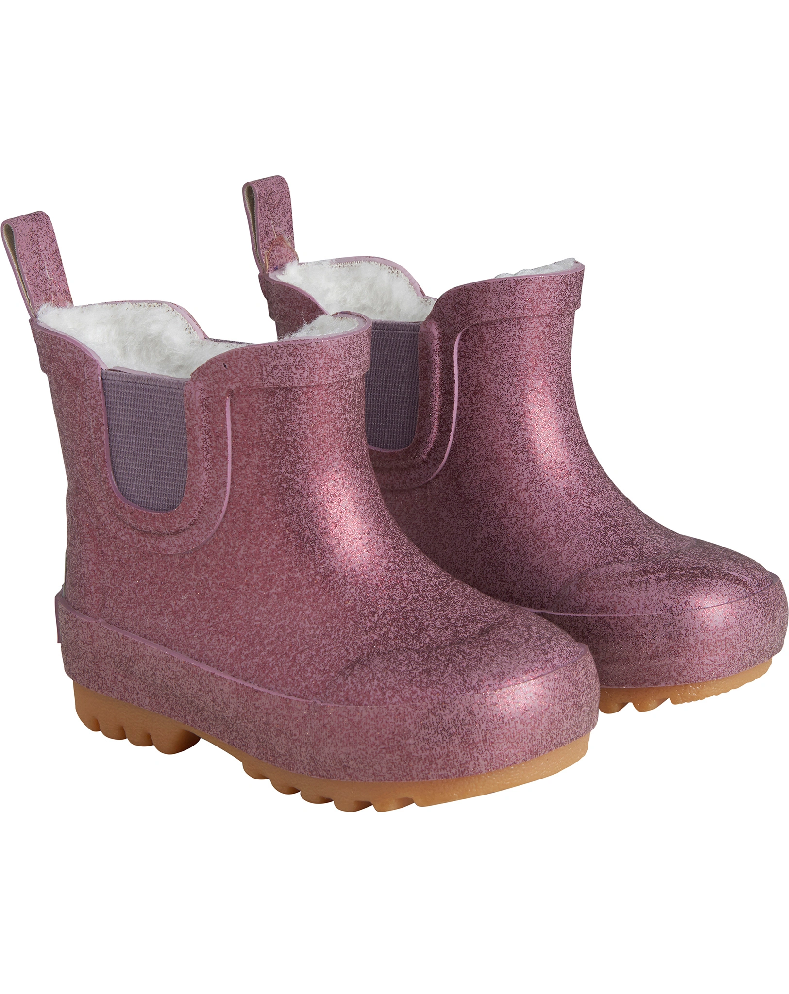 Gummistiefel GLAM kurz gefüttert in elderberry