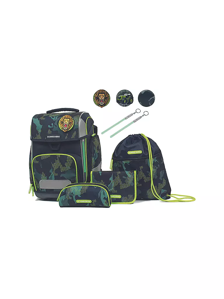 SCHNEIDERS Schultaschen Set Ergolite 9tlg  bunt
