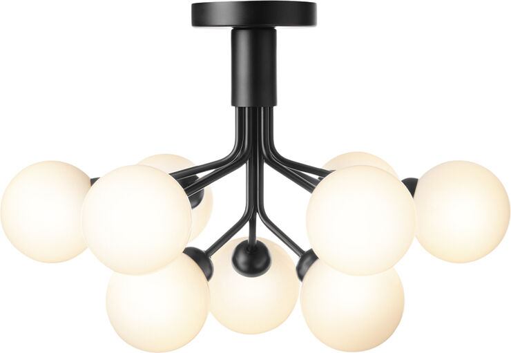 Nuura Apiales 9 Ceiling Satin black / opal