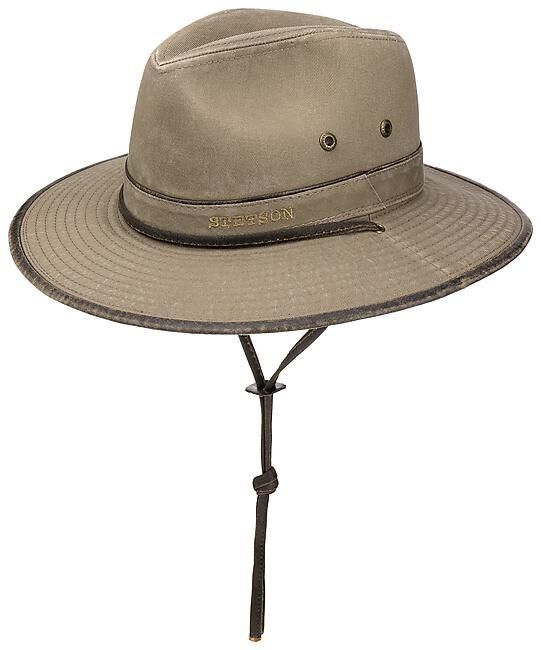 STETSON - CHAPEAU TRAVELLER COTTON JUGUALIRE