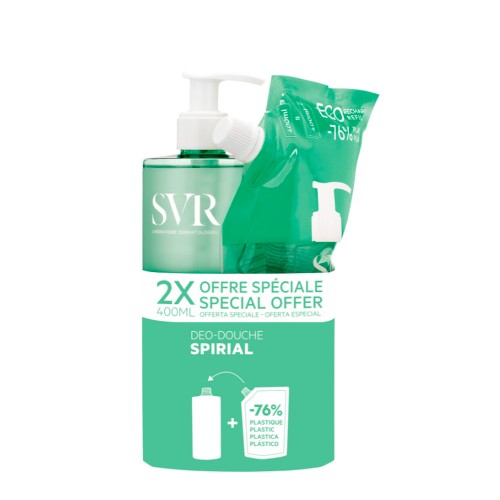 SVR SpirIal Deo Duche 400ml   Recarga 400ml