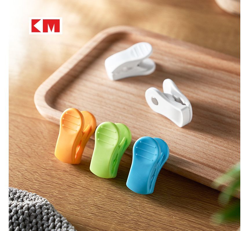 opholyee - Set van 3: Plastic voedselzakclip koelkastmagneet