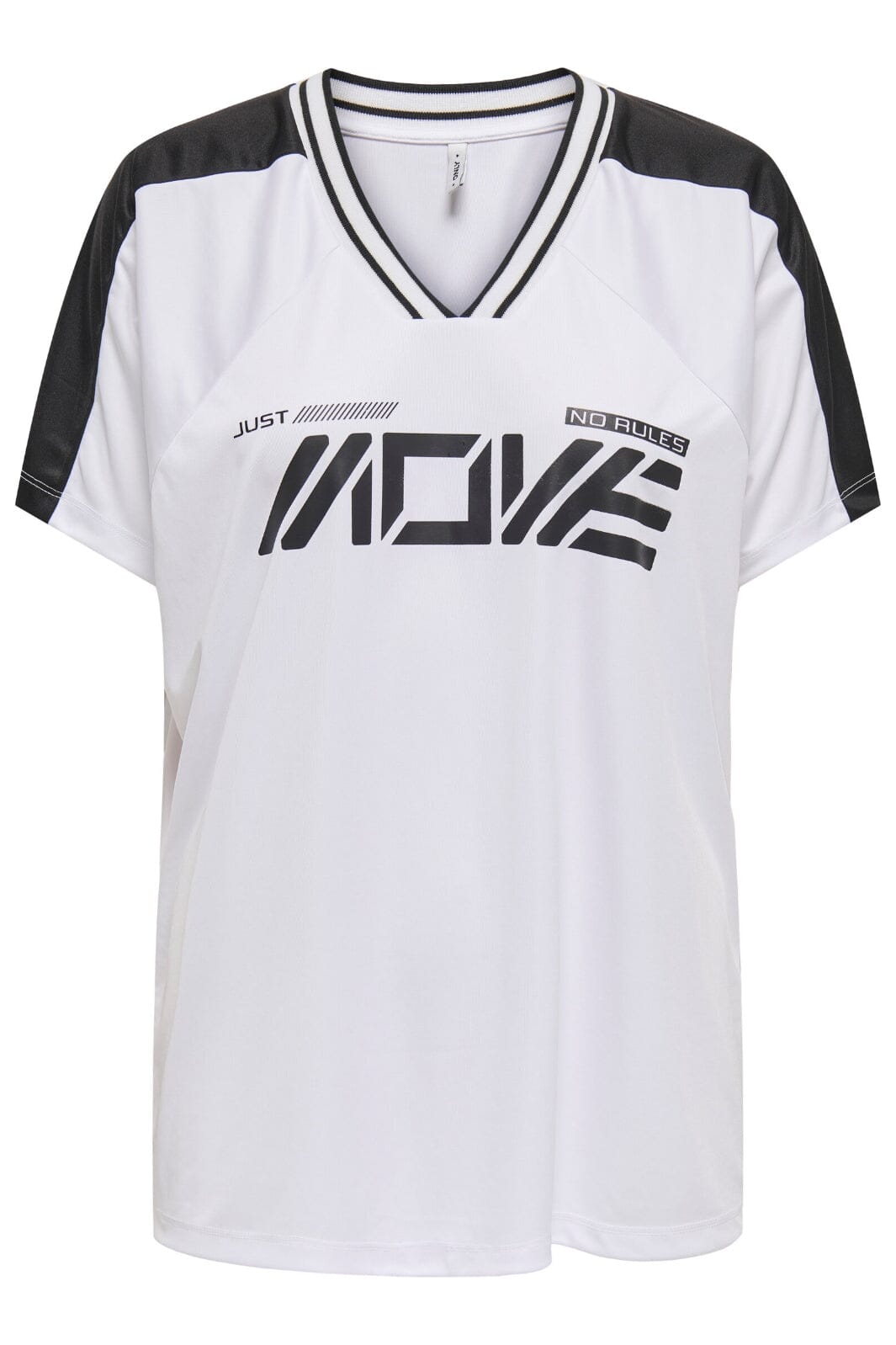 Only Onlbella S/S Sport V-Neck Top 4813270 black move