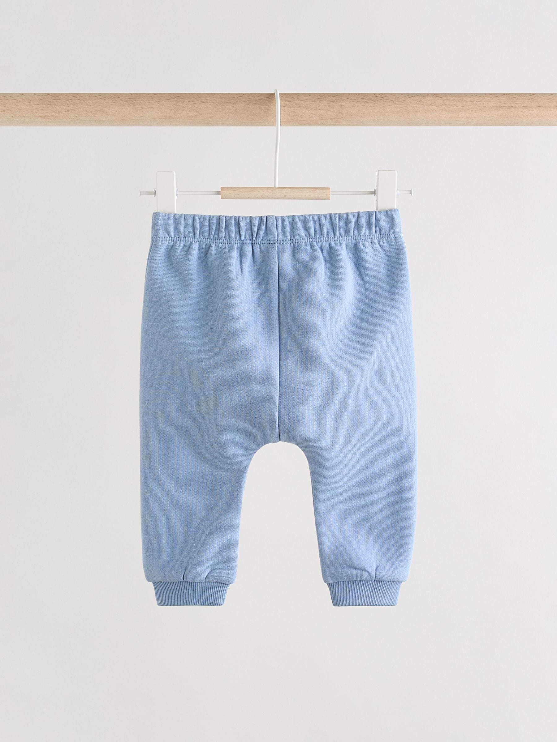 Blauw met beren - Baby sweatshirt en joggingbroek set (0mnd-2jr)