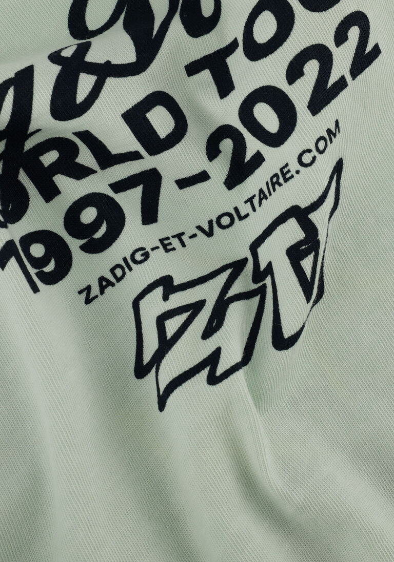 ZADIG & VOLTAIRE mint zadig & voltaire t-shirt x25353