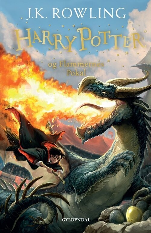 Harry Potter 4 - Harry Potter Og Flammernes Pokal - J. K. Rowling - Bog