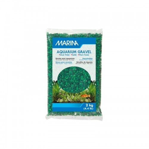 Cascalho marinho verde para aquários