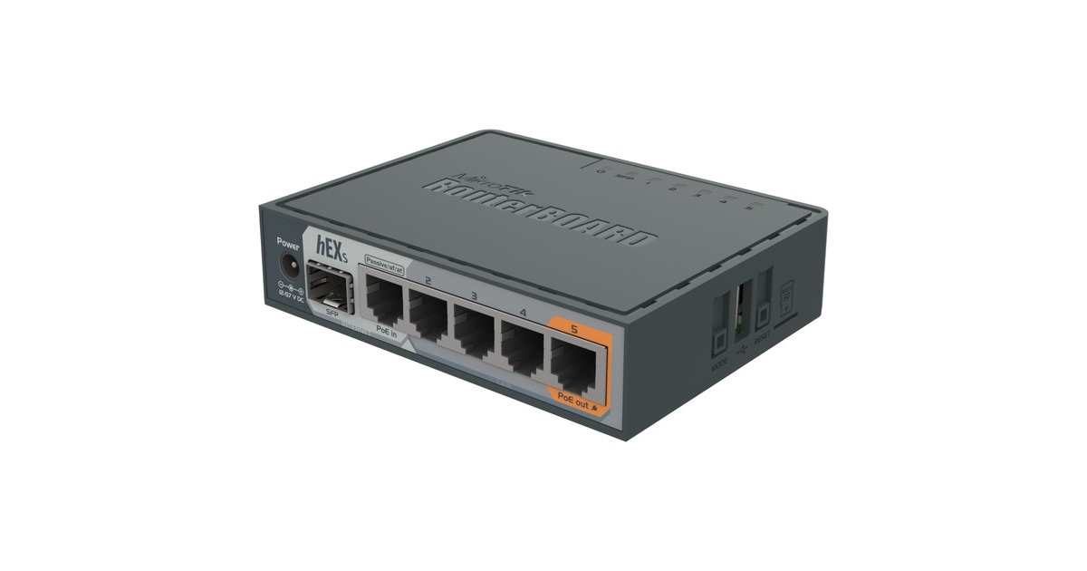 MikroTikhEX S router