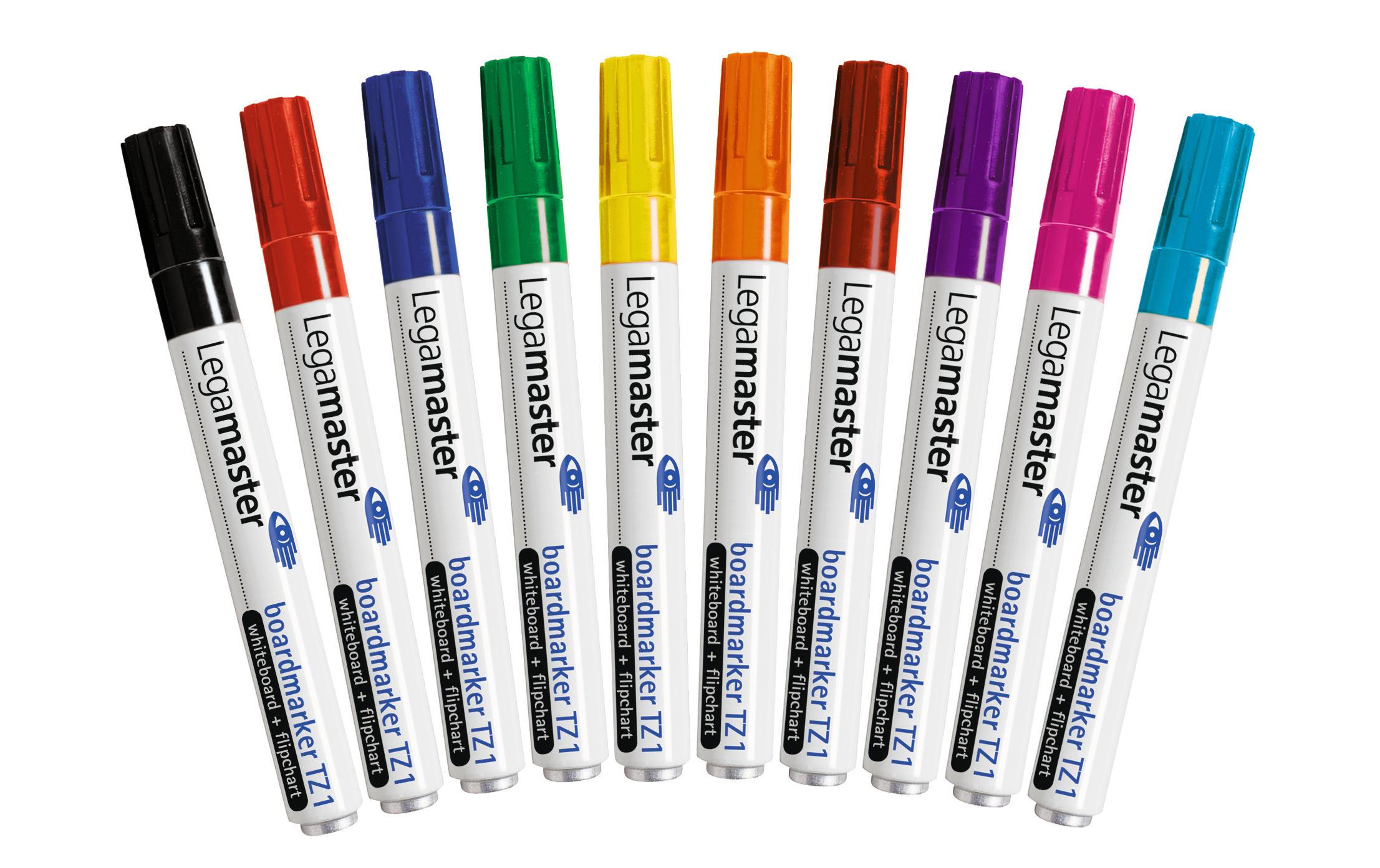 Whiteboard-Marker TZ 1 10er-Set AssortiertMarker-Set für Whiteboards
