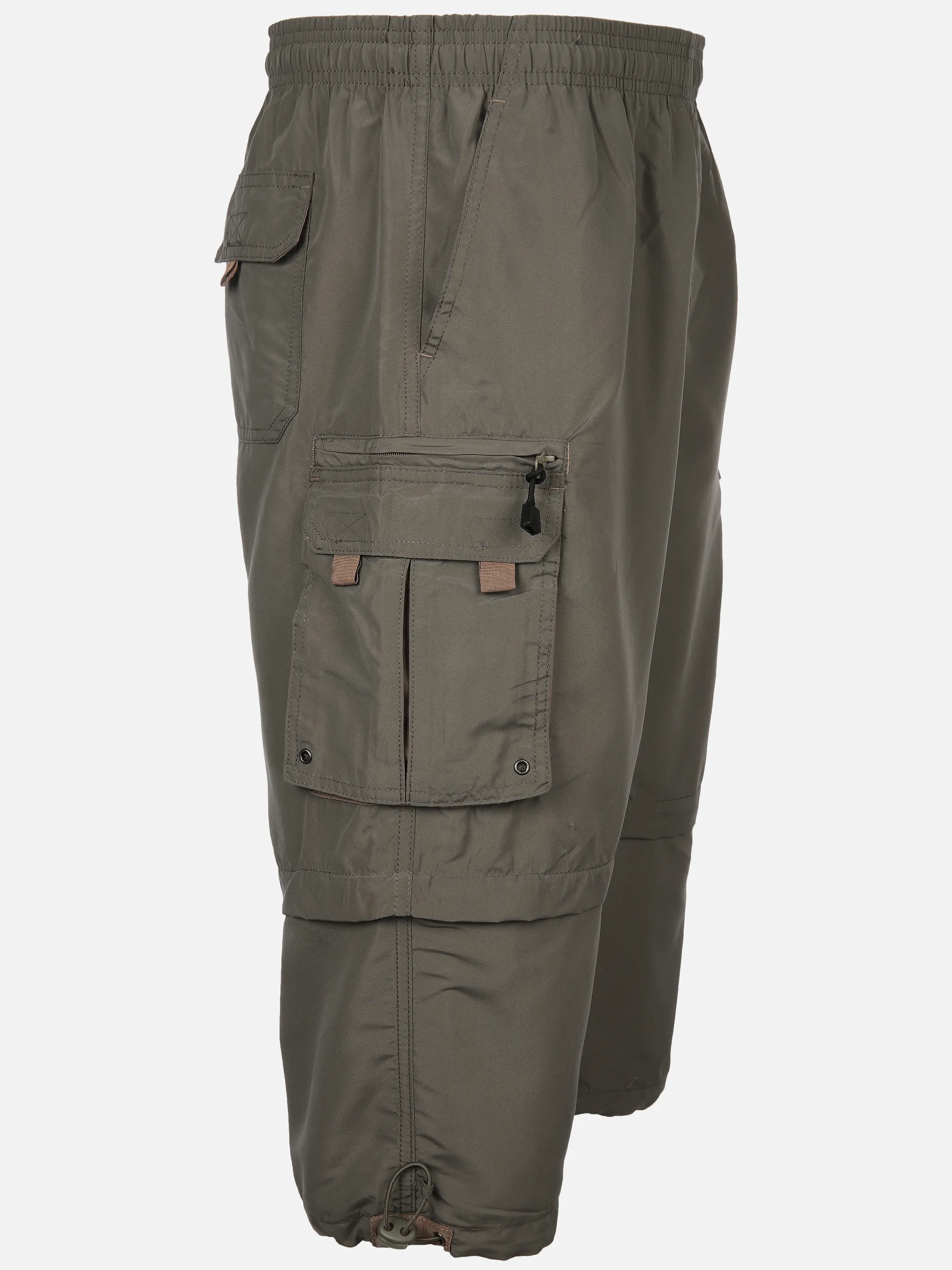 Herren Caprihose mit Zippfunktion
