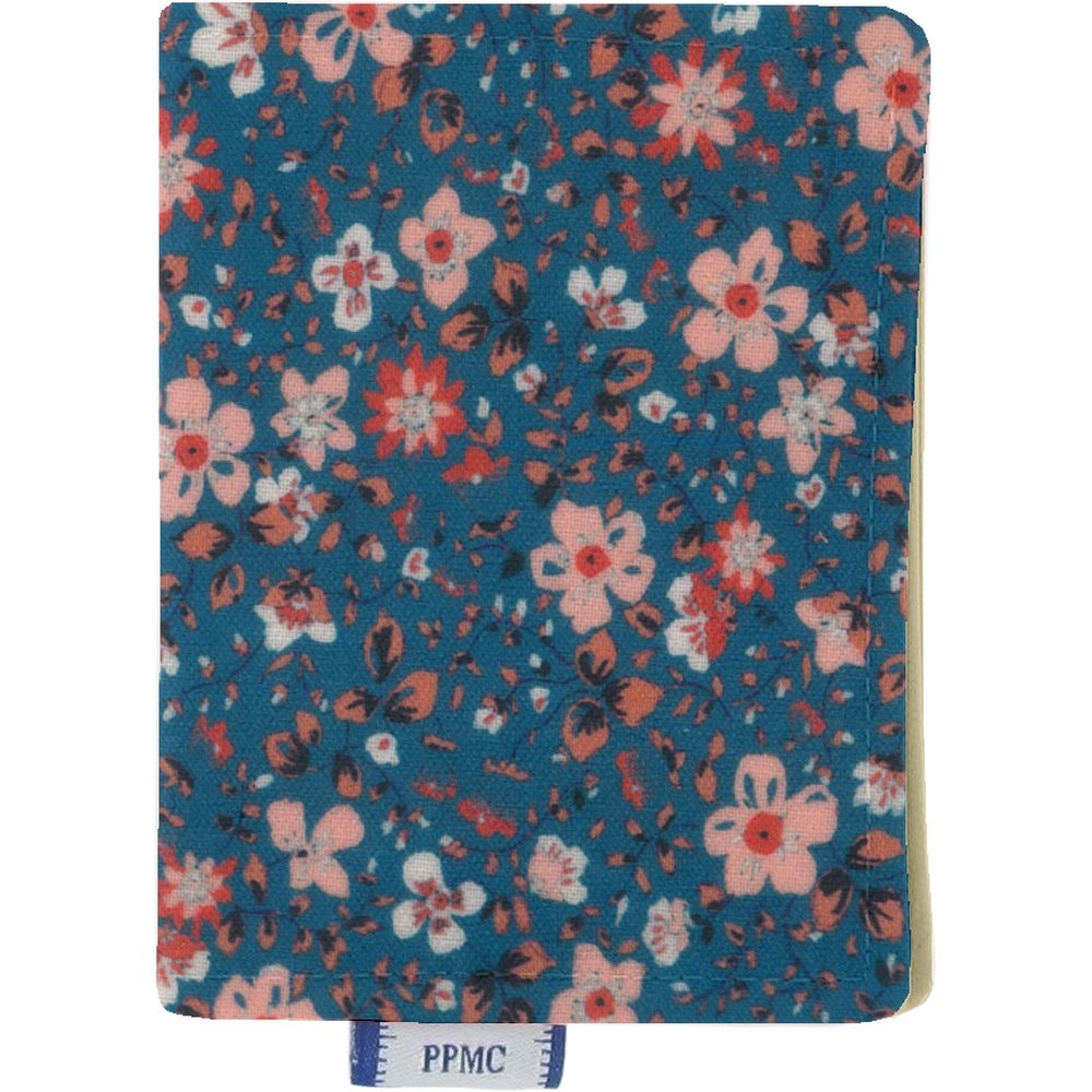 Porte Carte Fleuri Nude Ardoise