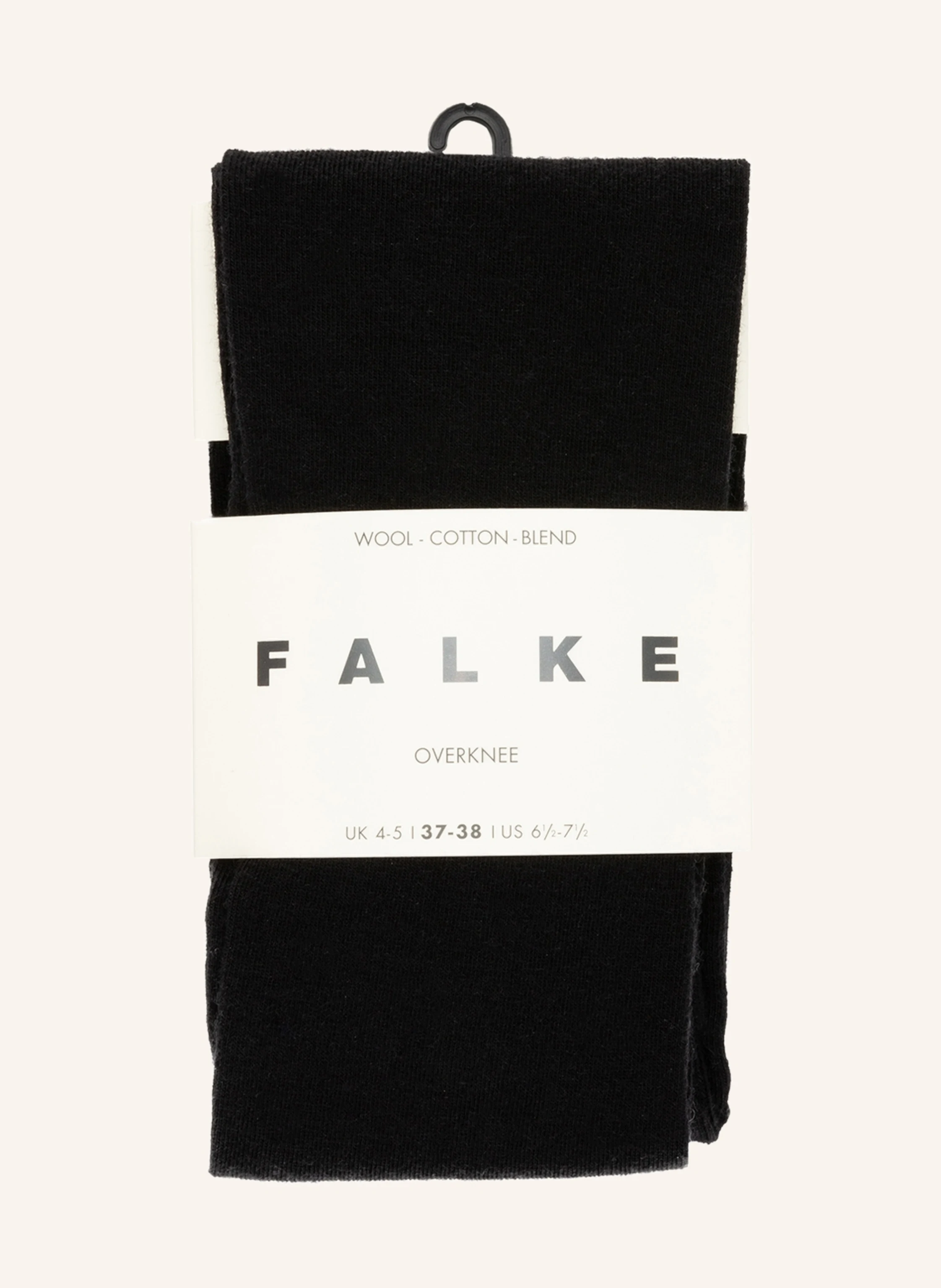 FALKE Overknee-Strümpfe STRIGGINGS mit Merinowolle