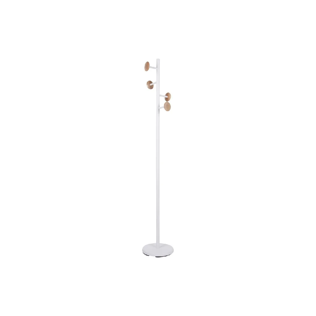 Leitmotiv Porte-manteau Discs Blanc