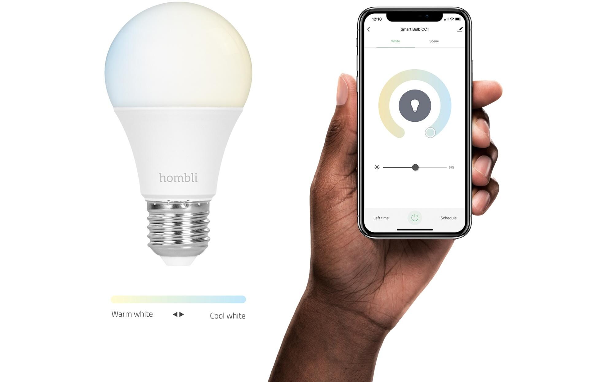 Leuchtmittel Smart Bulb, E27, 9W, CCT, 1+1 PackIntelligentes Leuchtmittel