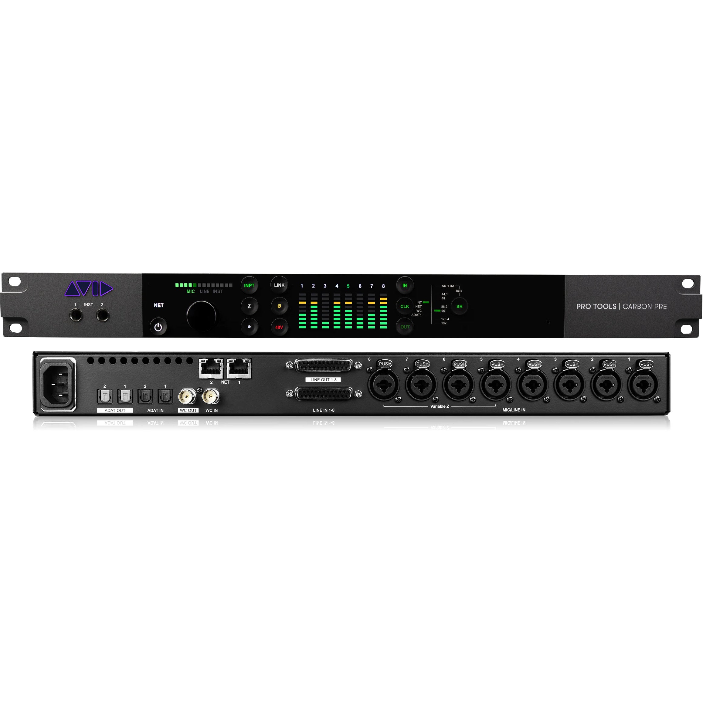 Avid Pro Tools | Carbon Pre 8-kanaals preamp