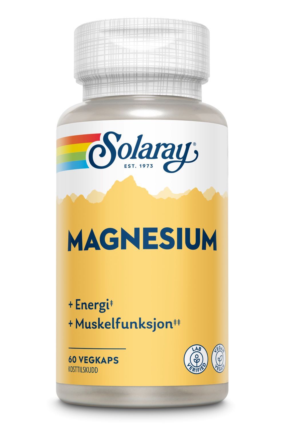 Solaray Magnesium 60 kapsler