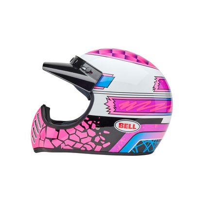 Casque Bell MOTO-3 DEATH SPRAY - Rose