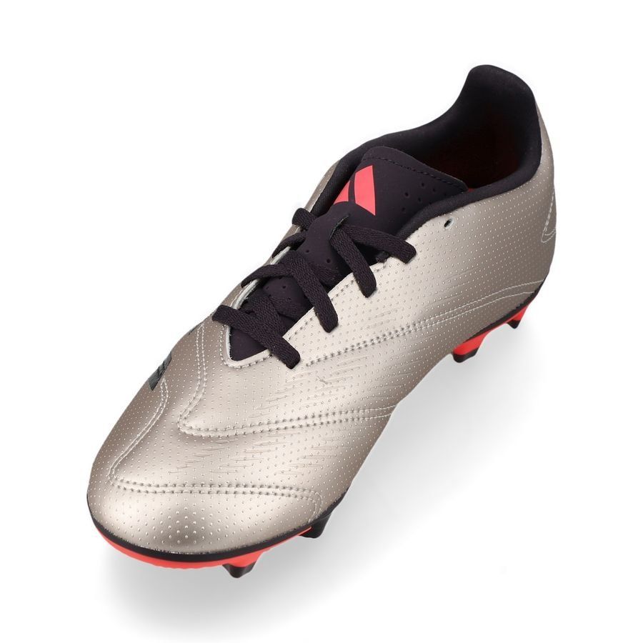 adidas Predator Club FxG Vivid Horizon - Argenté/Aurora Black/Turbo Enfant