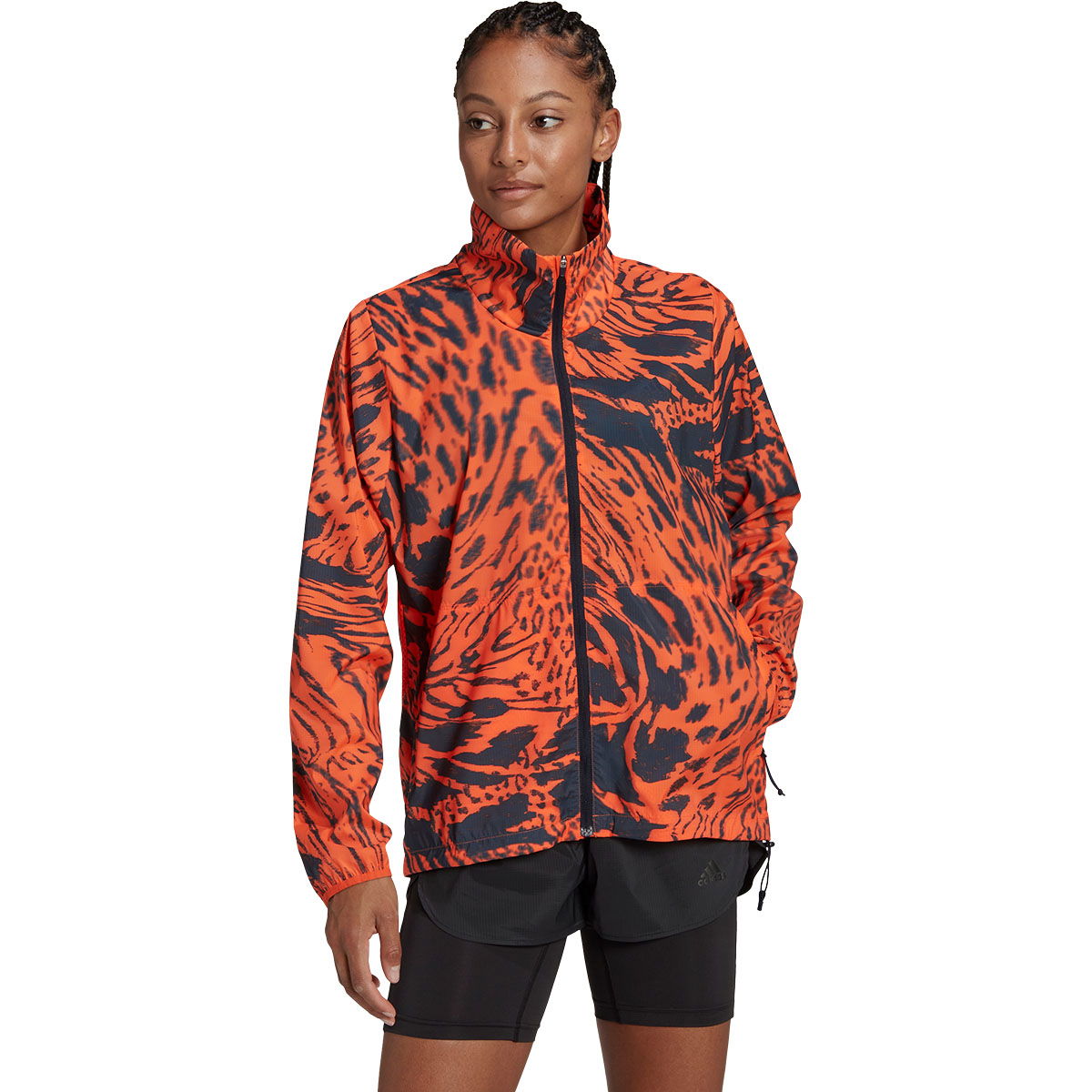 adidas Fast AOP Løbejakke Dame