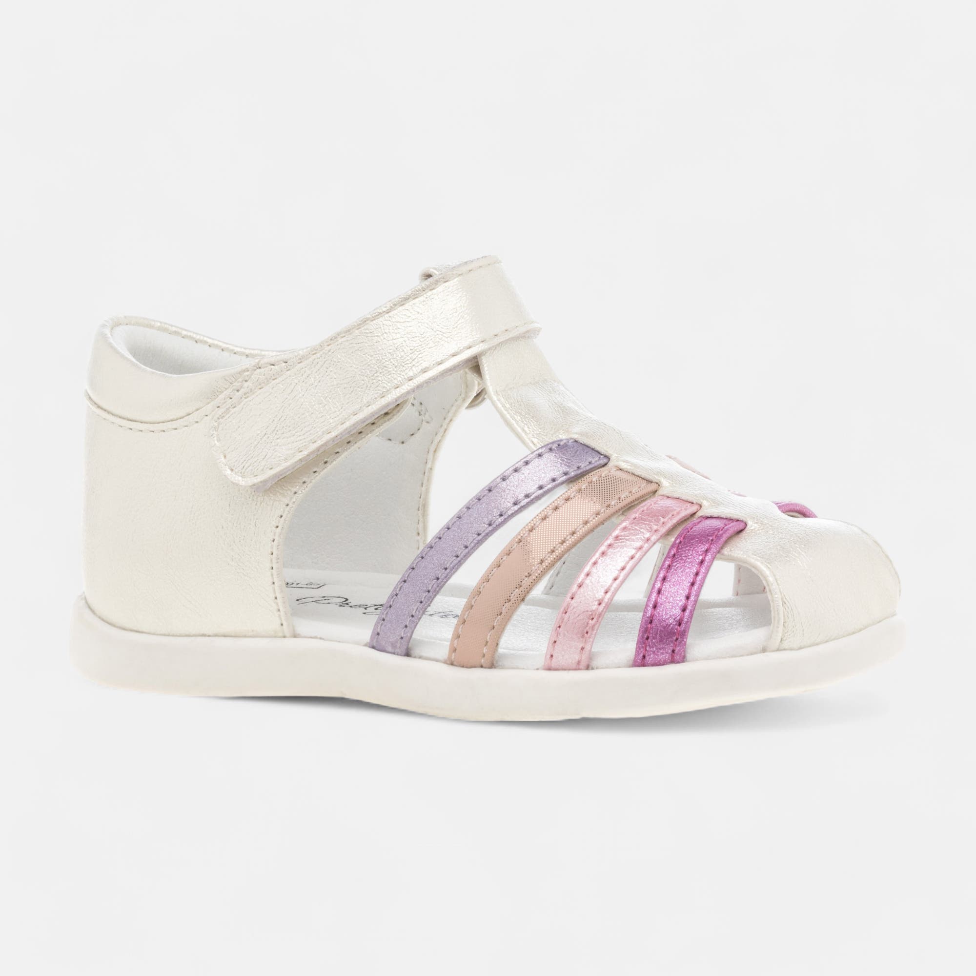 Nu-pieds Bébé fille blanc