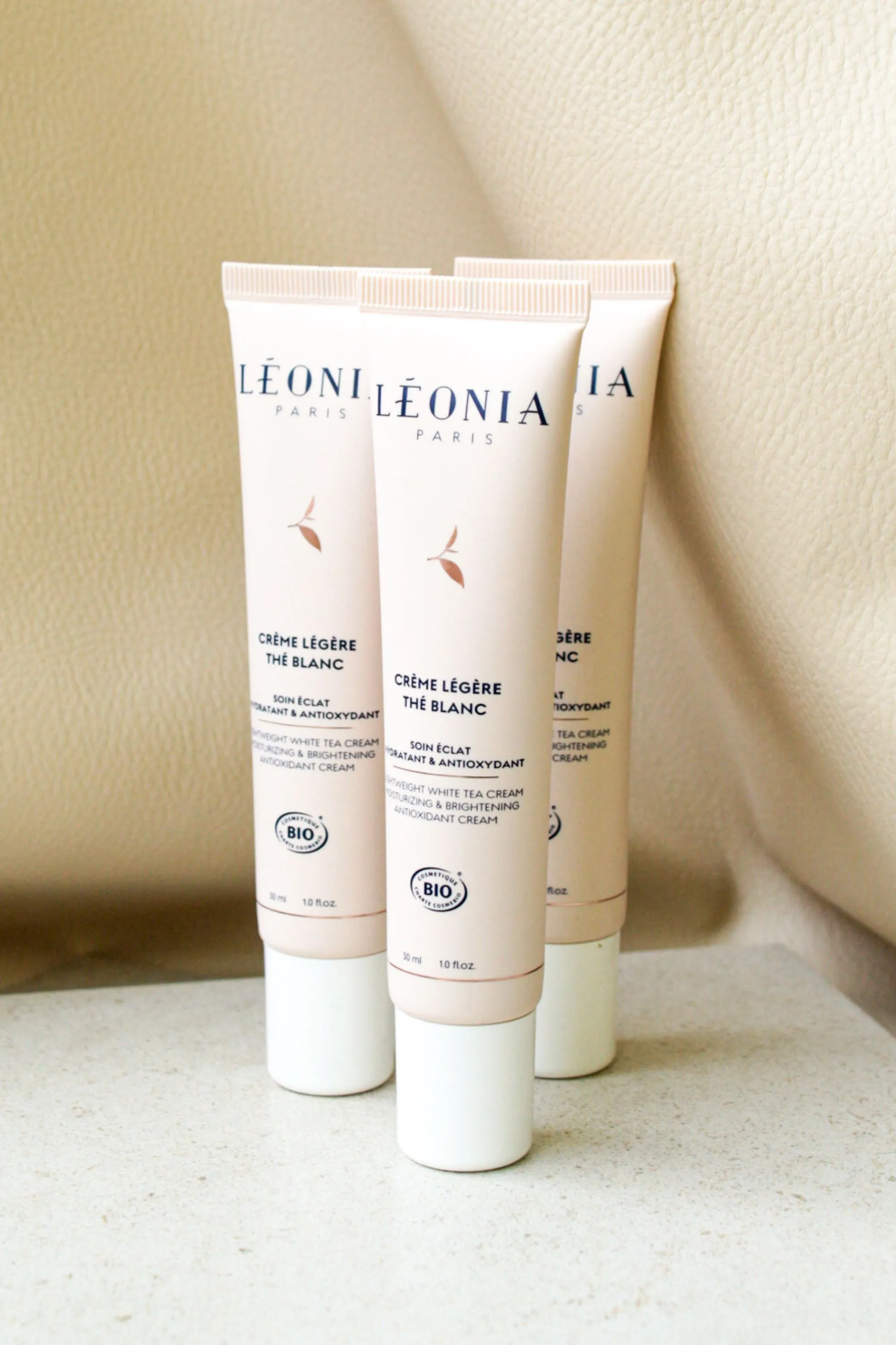 Léonia Crème visage thé blanc soin éclat hydratant & antioxydant-30 ml